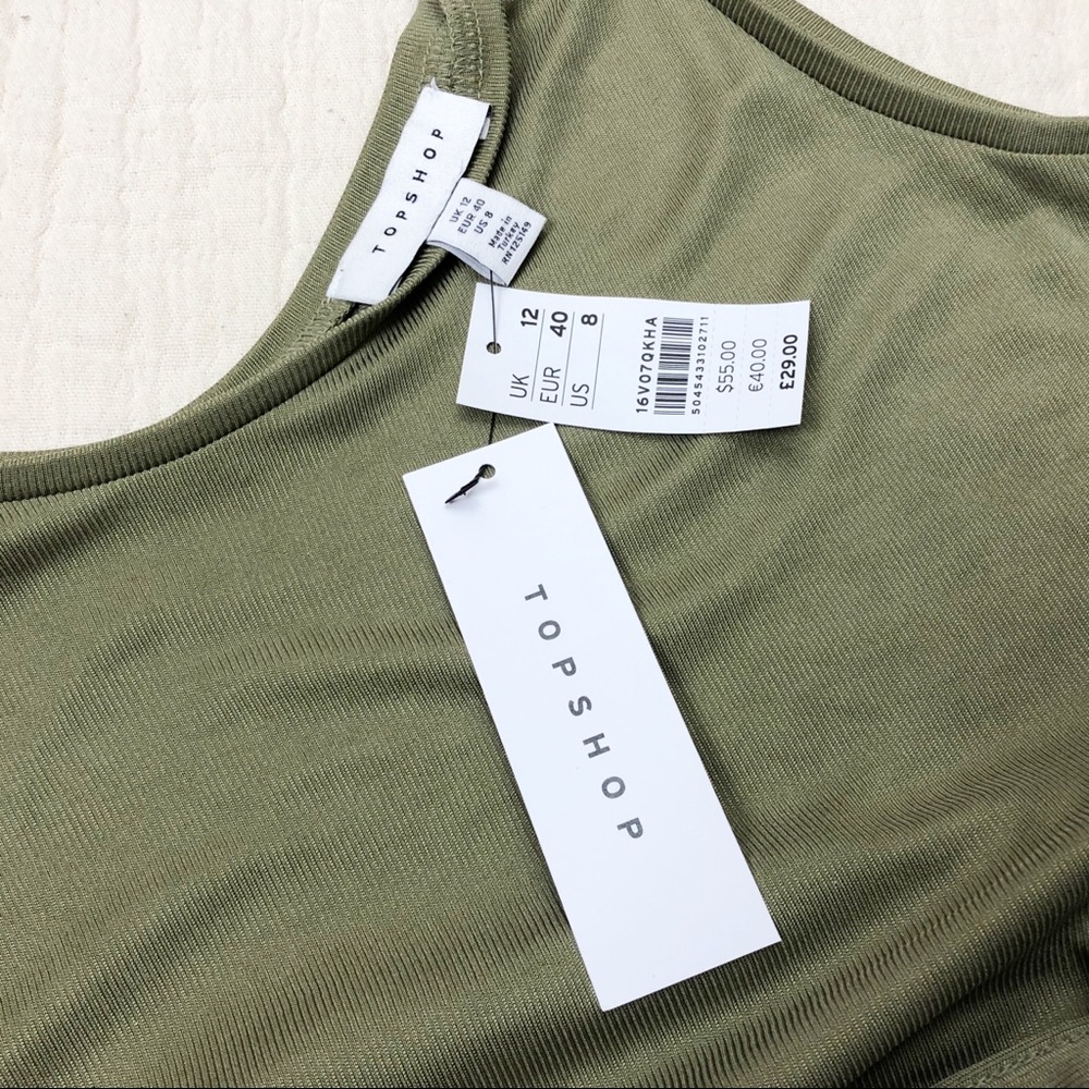 TopShop Slinky Scoop Neck Jumpsuit - Picture 5 of 5